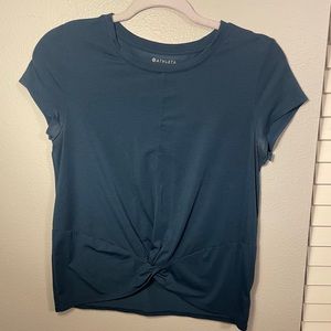 Blue Athleta shirt